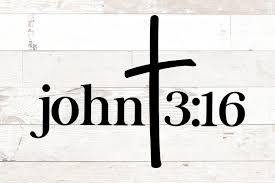 Clip arts related to : John 3 16 Christian Bible Verse Cross 478107 Svgs Design Bundles