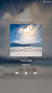 Por ejemplo, en el reproductor de música de samsung, esto se hace con el menú establecer . Samsung Music Apk Download