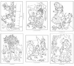 Coloring pages for kids alice in wonderland coloring pages. Alice In Wonderland Coloring Book