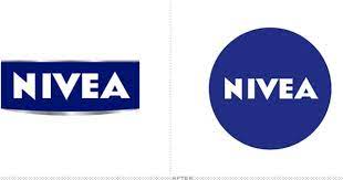 The old version nivea logo. Nivea Logo Before And After Logo Evolution Innovative Logo Logo Branding