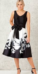Black And White Monochrome Floral Dress Fit S The Royal Ascot Dress Code And Is Easy To Find An Ascot Hat For Guest Outfit Wedding Guest Dress Trendy Dresses