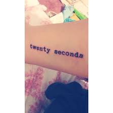 Sometimes All You Need Is 20 Seconds Of Insane Courage Meaning You Know Sometimes All You Need Is Twenty Seconds Of Insane Courage Just Literally Twenty Seconds Of Just Embarrassing Brave Body Tattoos Words Henna Tattoo