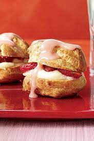 Strawberry Cream Puffs Recipe Recipe In 2021 Fruit Dessert Recipes Strawberry Cream Puff Recipe Cream Puff Recipe