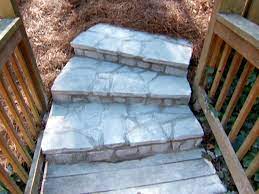 Well, i've been reading nothing but horror stories of cracked limestone treads when railings are installed. How To Install Stone Steps How Tos Diy