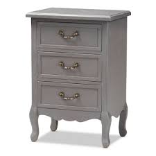 It is usually a small table and may have a drawer, cabinet, a combination of drawers and cabinets, or be a very simple table. Narrow Bedroom Nightstands Target