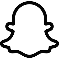 Black snapchat png and black snapchat transparent for download. Snapchat Ghost Logo Black And White Icons Png Free Png And Icons Downloads
