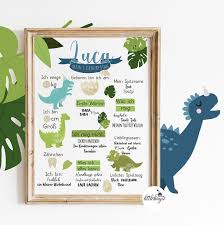 Meilensteintafel 1 Geburtstag Dinosaurier Dino Personalisiert Geschenk Zum Ersten Geburtstag Fur Jungs Poster Kinderzimmer In 2020 First Birthday Gifts Birthday Gifts For Boys Gifts For Boys
