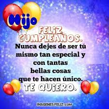 Feliz Cumpleanos Hijo Imagenes Feliz Cumpleanos