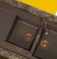 spulbecken aus granit von schock kuchenspulen kollektion 2016 kupfer kuche kuchenspule spulbecken design