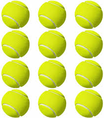 Tennis balls are fluorescent yellow in organised competitions, 1 2 but in recreational play can be virtually any color. Troft Green Tennis Balls Pack Of 12 Tennis Ball Pack Of 12 Green Buy Online In Turkey At Turkey Desertcart Com Productid 139615250