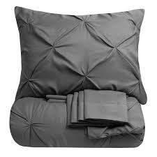 Finding the best boys bedding twin bed in a bag is not an. Sweet Home Collection Luxury 5 Piece Bed In A Bag Solid Color Comforter And Sheet Set Black 5pc Cmf Sht Blk Q Queen Comforter Sets Home Kitchen