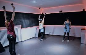 Maybe you would like to learn more about one of these? Venue Holocafe The Virtual Reality Gaming Cafe