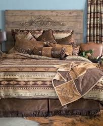 Cabin Brown Mustang Western Comforter Bedding Set Bed In A Bag Western Comforters Comforter Bedding Sets Western Bedding Sets