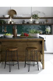This luxe island has a stunning marble countertop supported by a black cast steel and aluminum base. Damen Pendant Light Crate And Barrel Kitchen Design Kitchen Inspirations Kitchen Decor