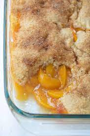 This may not be a cobbler, technically, but it is really good. Gluten Free Peach Cobbler Meaningful Eats