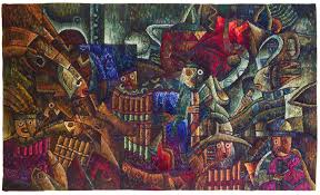 Check spelling or type a new query. Presencia Del Espiritu Del Amanecer 127 X 213 Cm By Maximo Laura The Museo Maximo Laura Collection Cuzco P Tapestry Art Contemporary Tapestries Tapestry