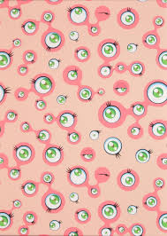 Check spelling or type a new query. Takashi Murakami Jellyfish Eyes Wallpaper Lofty Marketplace