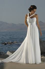 Chiffon Wedding Dress With Asymmetric Straps Wedding Dresses Chiffon Wedding Dress Beach Elegant Wedding Dress Goddess Wedding Dress