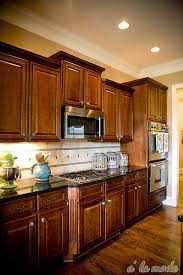 Dark Cabinets Hard Wood Floor Home Kitchen Redo Espresso Kitchen Cabinets