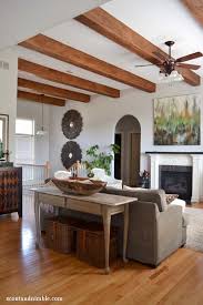 25 Wonderful Ideas To Design Your Space With Exposed Wooden Beams Beams Living Room Cozy Living Room Design Home Decor
