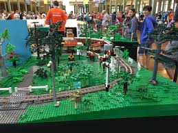 Brickvention 2016 The Royal Melbourne Exhibition Building Train Landscape Exhibition Building Lego Landscape