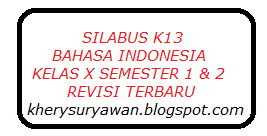 Soal bahasa indonesia kelas 7. Silabus K13 Bahasa Indonesia Kelas X Semester 1 2 Revisi Terbaru Kherysuryawan Id