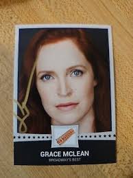Grace McLean Custom Signed Card