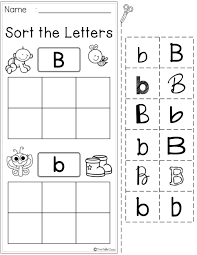 Letter B Worksheets Kindergarten Worksheet For Kindergarten Letter B Worksheets Letter B Kindergarten Worksheets