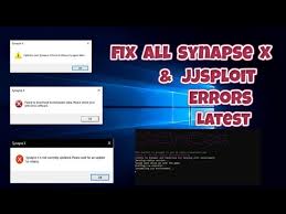 How To Fix Synapse X Jjsploit Not Working Installing Opening Stopped Working Not Executing Errors Youtube