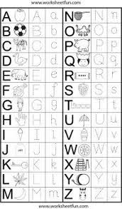 Notice that some of the choices are tricky. Capital Small Letter Tracing Worksheet Worksheets Learning Worksheets Letter Tracing Worksheets Preschool Worksheets