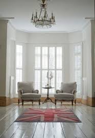 Victorian Bay Window Home White Interior White Rooms