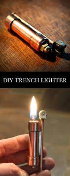 Make A Trench Lighter Trench Lighter Lighter Fuel Zippo Lighter