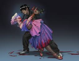 Wednesday Addams and Enid rule34  смешные картинки и другие приколы:  комиксы, гиф анимация, видео, лучший интеллектуальный юмор.