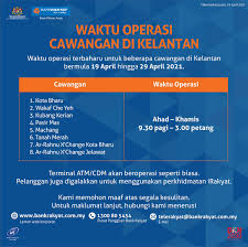 Ketua pegawai eksekutif bank islam, mohd muazzam mohamed berkata. Bank Rakyat S Tweet Pelanggan Yang Dihargai Sila Ambil Maklum Berkaitan Waktu Operasi Terbaharu Cawangan Di Kelantan Bermula Pada 19 Hingga 29 April 2021 Bankpilihananda Bankrakyat25 Medacmalaysia Dkn2030 Trendsmap