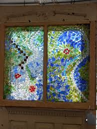 Pin By Susanne Hofer On Sand Creek Mercantile Mosaic Art Stained Glass Art Sea Glass Art