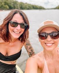 Happy birthday to Erin! Spending the day floating down the river and  celebrating this beautiful soul ❤️