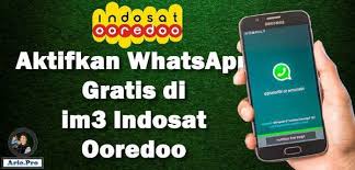 Cara Mendapatkan Gratis Whatsapp Selama 6 Bulan Im3 Indosat 2 Cara Internet Gratis Indosat Ooredoo Terbaru 2020 Cara Cek Kuota Di 2020 Kartu Aplikasi Kartu Kredit