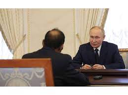 Russia's President Vladimir Putin had a meeting with Ajit Doval, National  Security Advisor to the Prime Minister of India