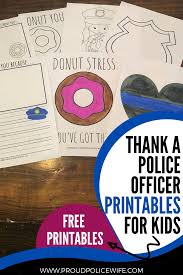 Thank A Police Officer Free Police Week Police Appreciation Printables For Kids In 2020 Appreciation Printable Police Appreciation Police Appreciation Gifts
