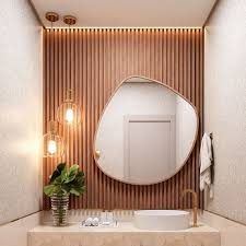 Những tưởng bố trí ánh sáng hợp lý cho phòng tắm nhà vệ sinh