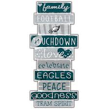 Philadelphia eagles toys & games fan shop. Philadelphia Eagles 5 X 24 Celebrations Stack Sign