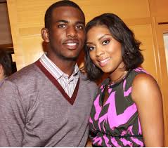 Houston rockets' point guard chris paul is currently battling the warriors in the post season for a spot in the conference finals. Beautiful Black Couples Chris Paul And Wife Jada Chris Paul Wife Chris Paul Welcome Baby Girls