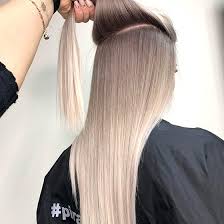 Used a 10 vol developer to see whether pigment is still inside the hair. Ashy Blonde Hair Color Trends 2020 Ecemella