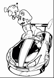 Make a coloring book with toad mario kart for one click. Super Mario Kart 8 Coloring Pages Shefalitayal