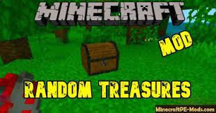 Random Treasures Minecraft Pe Mod 1 16 0 1 14 60 Ios Android Minecraft Pe Minecraft Armor Minecraft