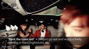 According to oscar wilde, it's dante, the inferno: Paint The Town Red The Yuniversity