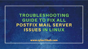 But when i try to send an email from an external client (ex i think it might be a postfix misconfiguration, this is the first time i'm building an email server. Troubleshooting Guide To Fix All Postfix Mail Server Issues In Linux Practical Solutions Cyberithub