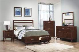 What it means for your decor is here's a beautiful example of updated mid century modern in the bedroom. Mid Century Modern Bedroom Set Decodesign Furniture Furniture Store Miami Fl Wholesale Prices