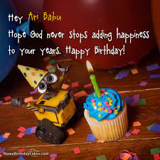 May there be more blissful wedding anniversaries to come! The Name Ari Babu Is Generated On Happy Birthday Images Download Or Share With Your Fri Cute Birthday Wishes Happy Birthday Cakes Birthday Wishes For Friend