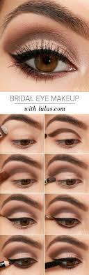 step makeup tutorials for brown eyes